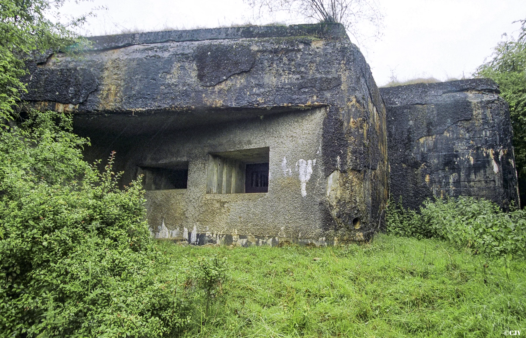 Ligne Maginot - MY10 - (Blockhaus lourd type STG / STG-FCR - Double) - Chambre de tir gauche