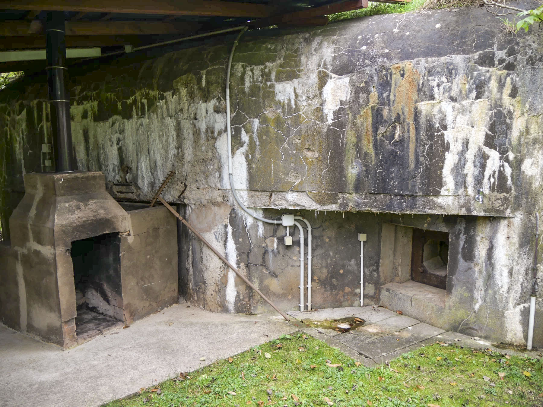 Ligne Maginot - NEUNHOFFEN BARRAGE - (Casemate d'infanterie - Simple) - Créneau pour FM