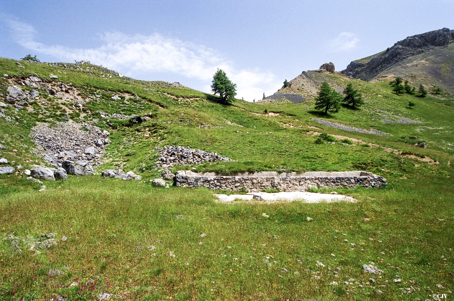 Ligne Maginot - COL DE LA VALETTE (V) - (Ouvrage d'infanterie) - Bassin