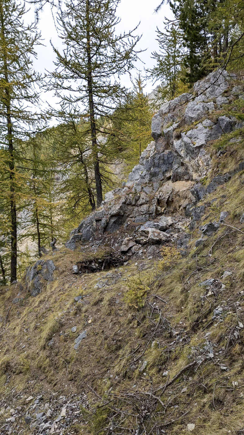 Ligne Maginot - COL DE LA VALETTE (V) - (Ouvrage d'infanterie) - Fouille du bloc