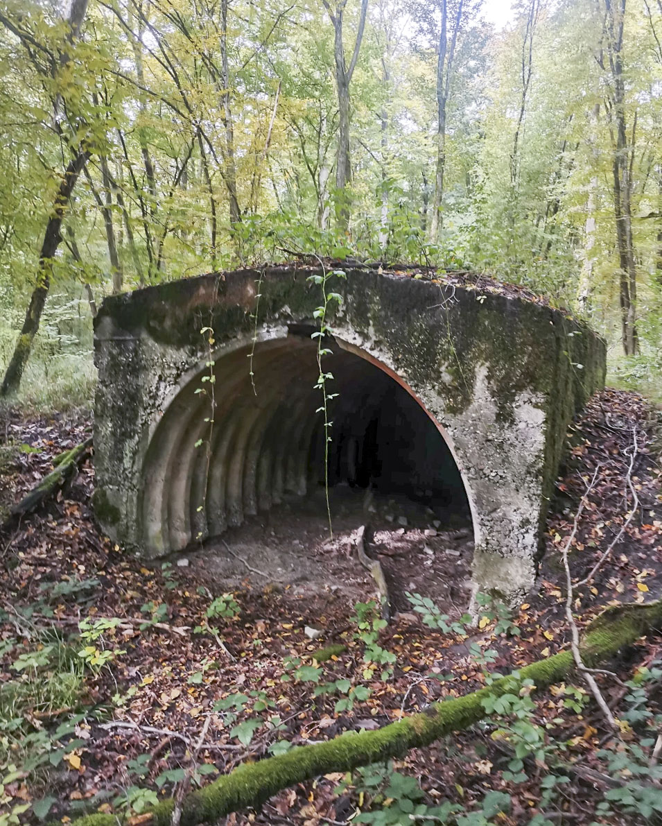 Ligne Maginot - QUATERBRUNNEN CENTRE - (Abri) - Abri en tôle métro 