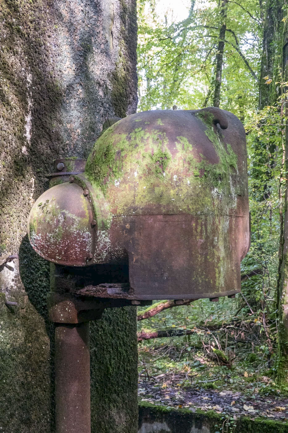 Ligne Maginot - BOIS DE TAPPE EST  - C6 - (Casemate d'infanterie - Simple) - Projecteur blindé