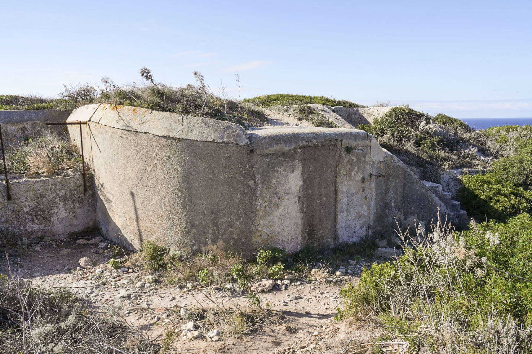 Ligne Maginot - BONIFACIO - BATTERIE N° 2 ANNEXE - (Position d'artillerie préparée) - 