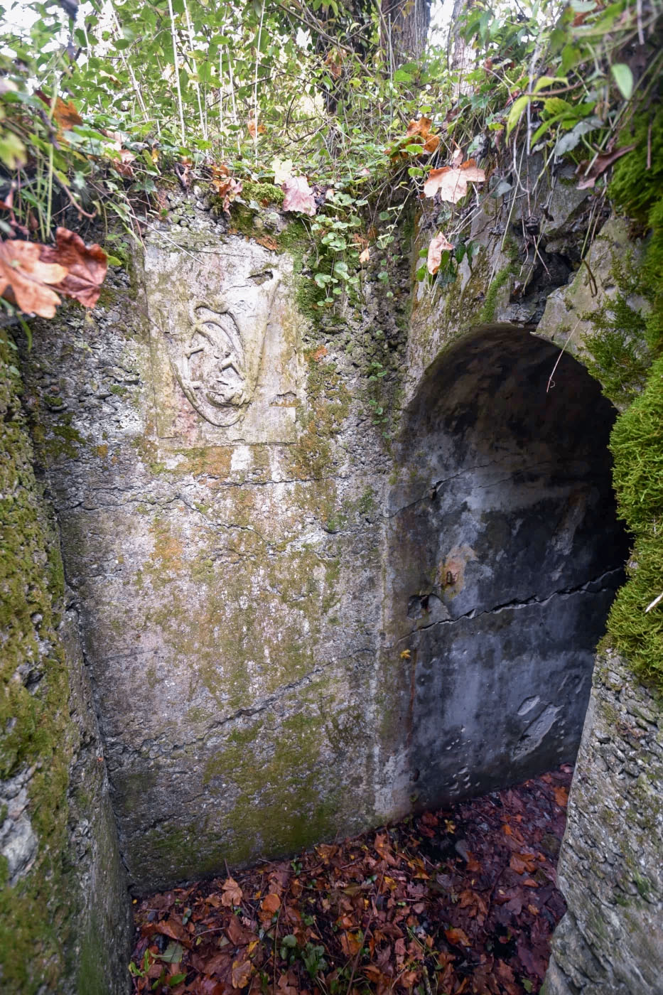 Ligne Maginot - RADBRUNNEN 1 - (Blockhaus pour arme infanterie) - L'entrée