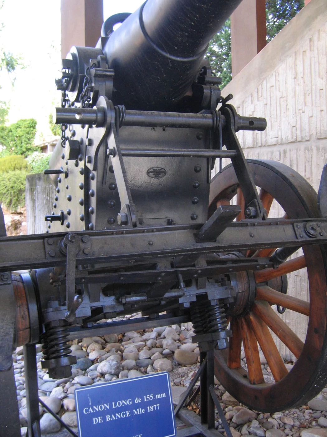 Ligne Maginot - Canon de 155 mm L Modèle 1877 de Bange - 155 De Bange
Musée de l'Artillerie à Draguignan