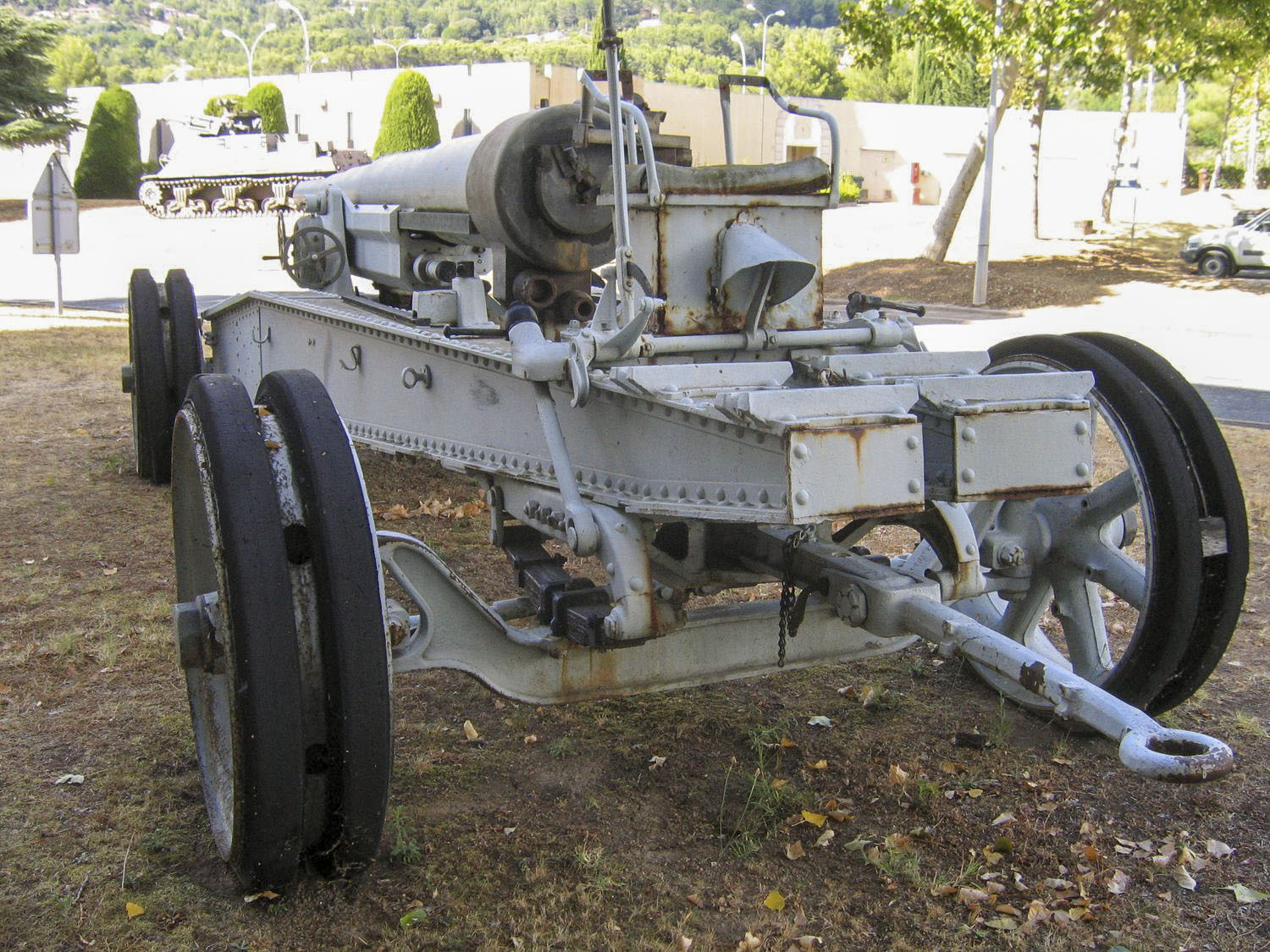 Ligne Maginot - Canon de 155 mm GPF - Musée de l'Artillerie à Draguignan