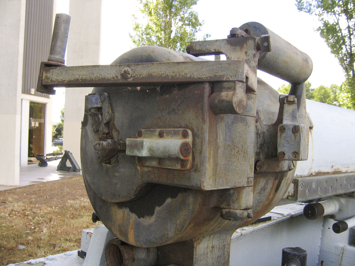 Ligne Maginot - Canon de 155 mm GPF - Musée de l'Artillerie à Draguignan