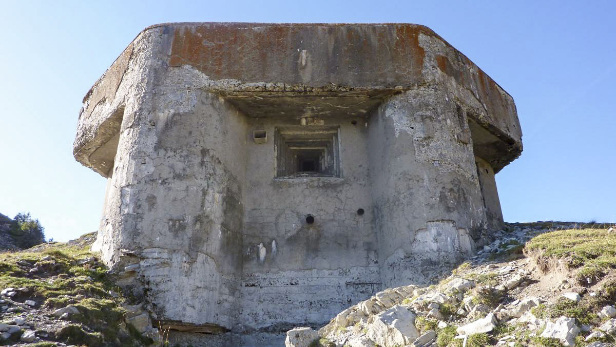 Ligne Maginot - BAISSE DE SAINT VERAN - (Ouvrage d'infanterie) - Bloc 2