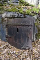 Ligne Maginot - WEIHERSTHAL SUD - (Blockhaus pour canon) - Porte blindée