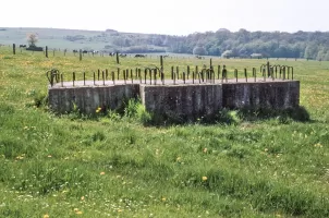 Ligne Maginot - AHTWINKEL 2 - (Blockhaus pour arme infanterie) - Face devant