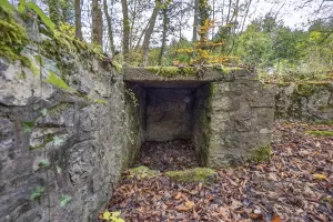 Ligne Maginot - HEIDENKOPF 2 - (Cuve pour arme d'infanterie) - Niche à munitions.