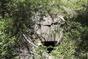 Ligne Maginot - CHALETS DU VALLON 1 - (Blockhaus pour arme infanterie) - Entrée
