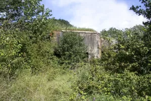 Ligne Maginot - RAVIN DE CRUSNES - C23 - (Casemate d'infanterie - Simple) - Façade de la casemate