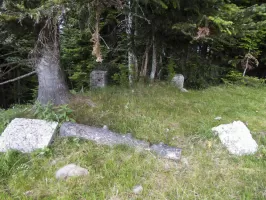 Ligne Maginot - CAMP D'ARGENT - (Casernement) - Quelques restes de soubassement