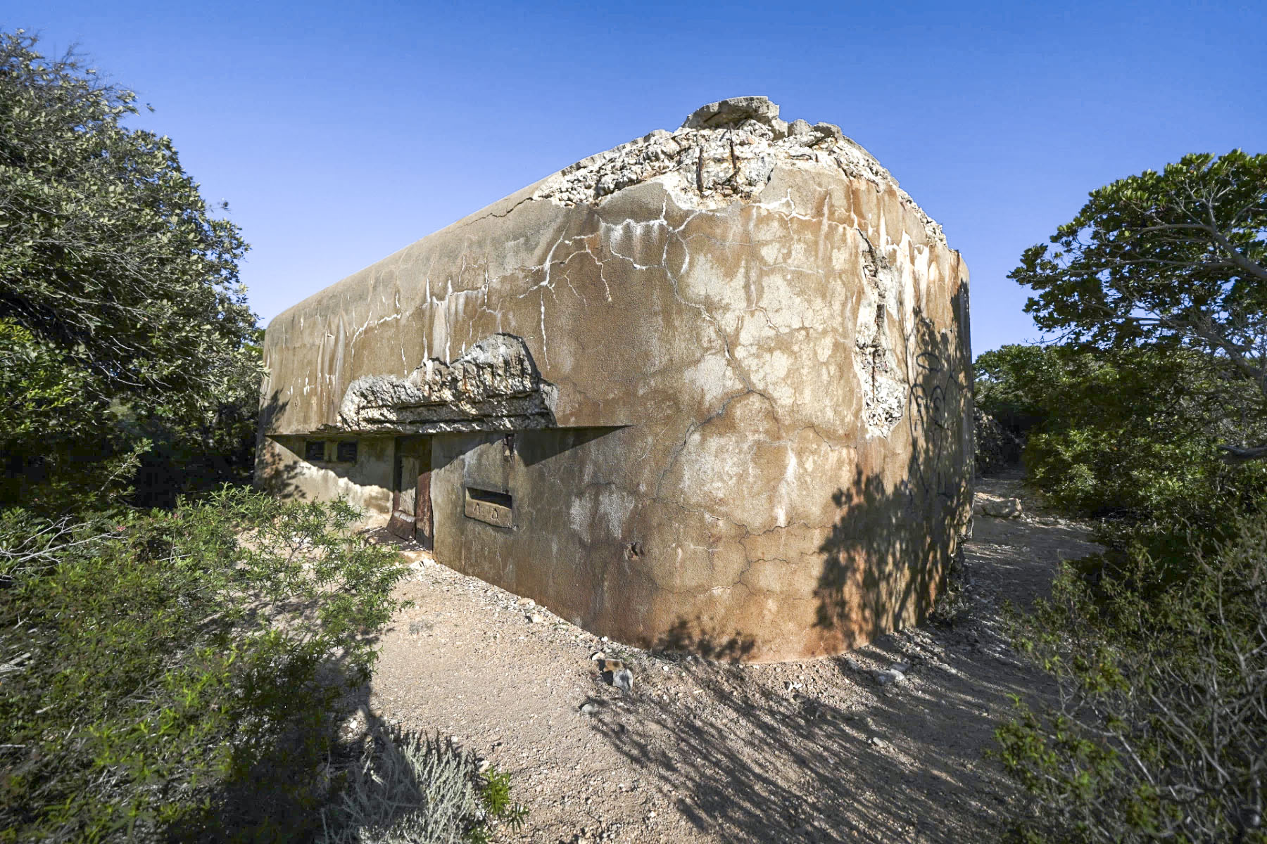 Ligne Maginot - SANT' AMANZA - (Casemate d'artillerie) - 