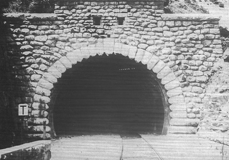 Ligne Maginot - BERGHE Nord (Tunnel de) - (Blockhaus pour arme infanterie) - Photo prise dans les années 30.