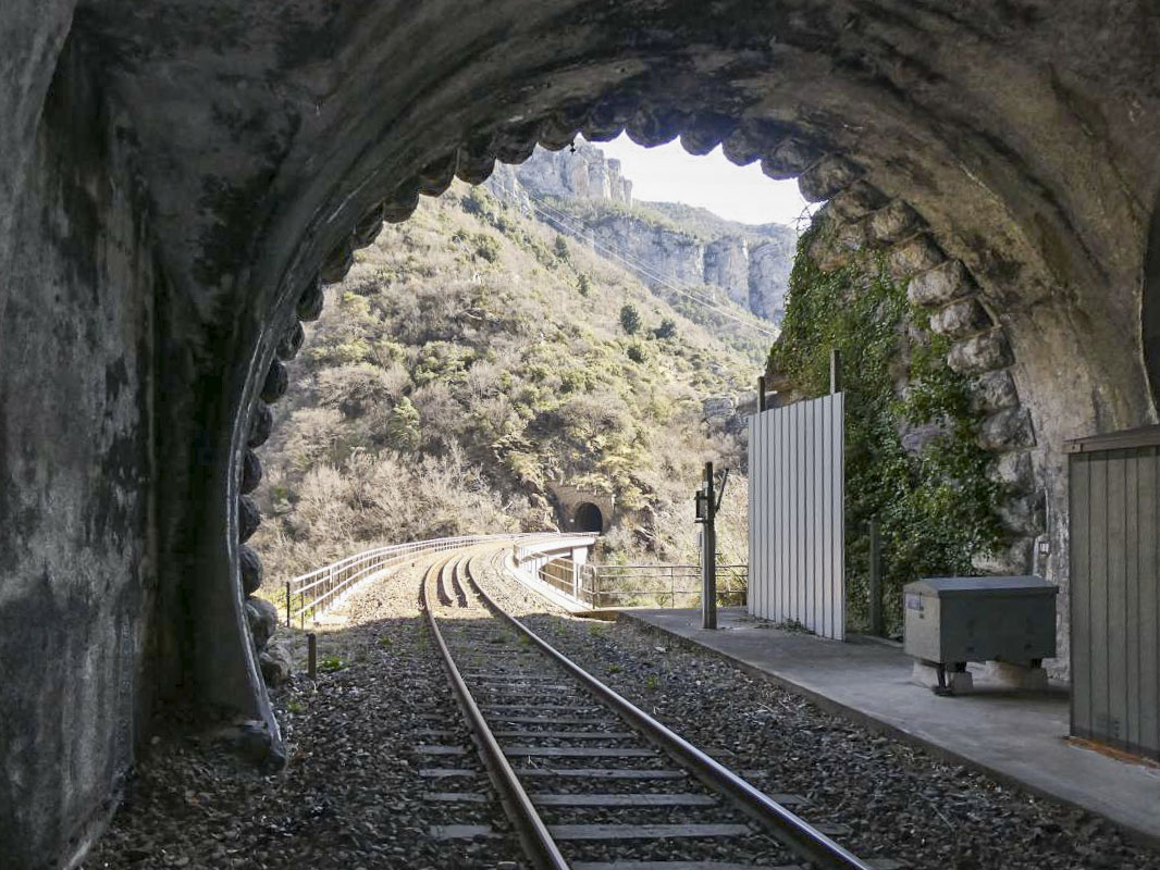 Ligne Maginot - BERGHE NORD (TUNNEL DE) - (Blockhaus pour arme infanterie) - Le viaduc de Scarassoui à la sortie