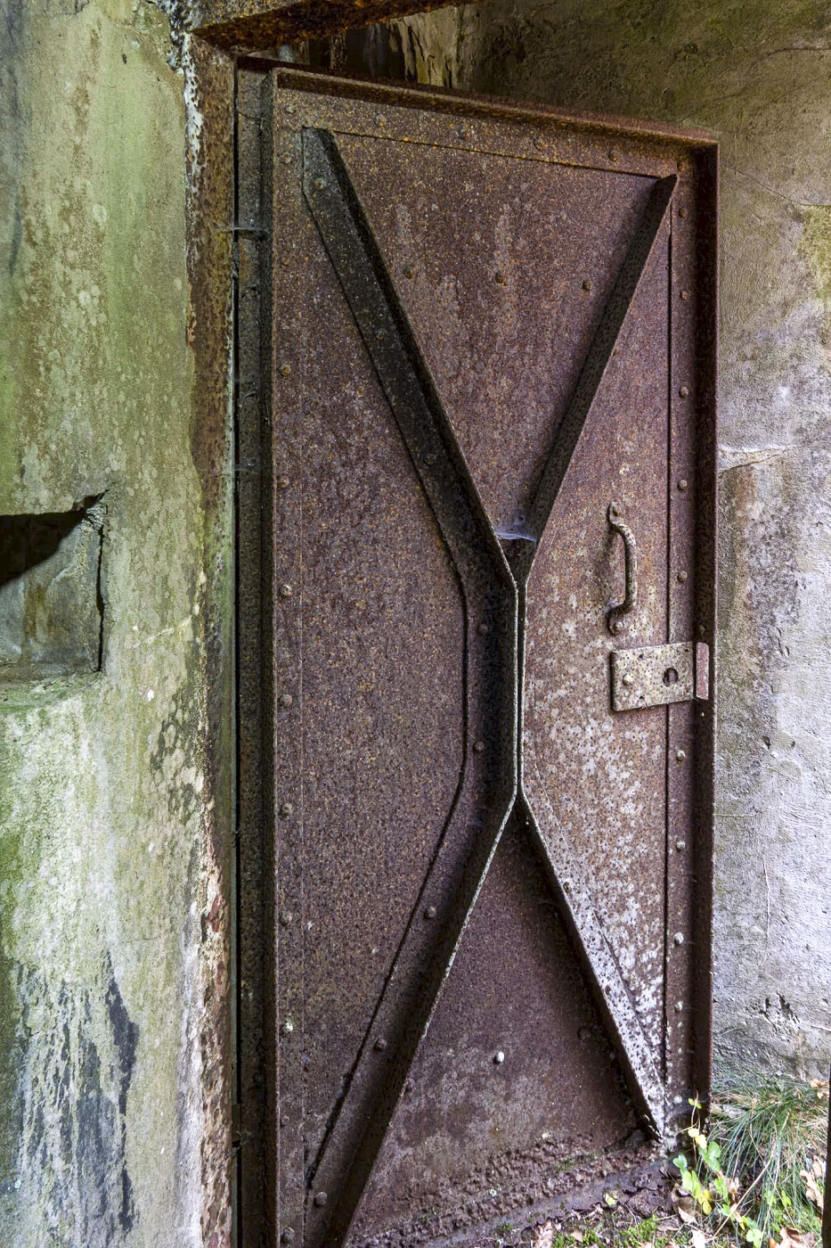 Ligne Maginot - GRAFENWEIHER 1 - (Blockhaus pour arme infanterie) - Porte