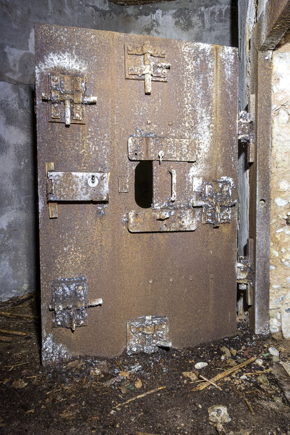 Ligne Maginot - GRAFENWEIHER 1 - (Blockhaus pour arme infanterie) - Porte blindée