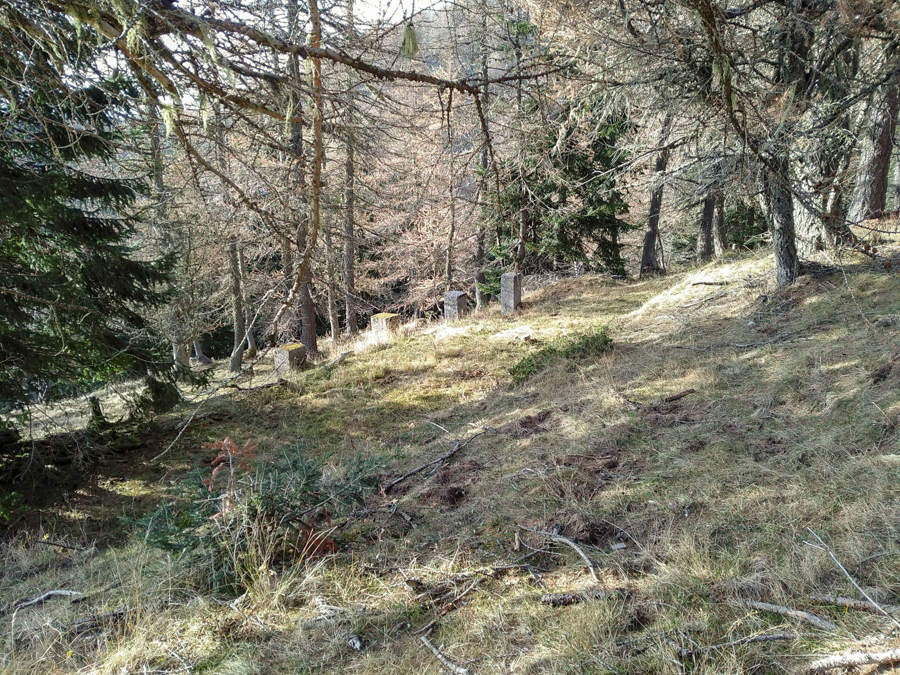 Ligne Maginot - CABANES VIEILLES - (Position d'artillerie préparée) - Le casernement a proximité