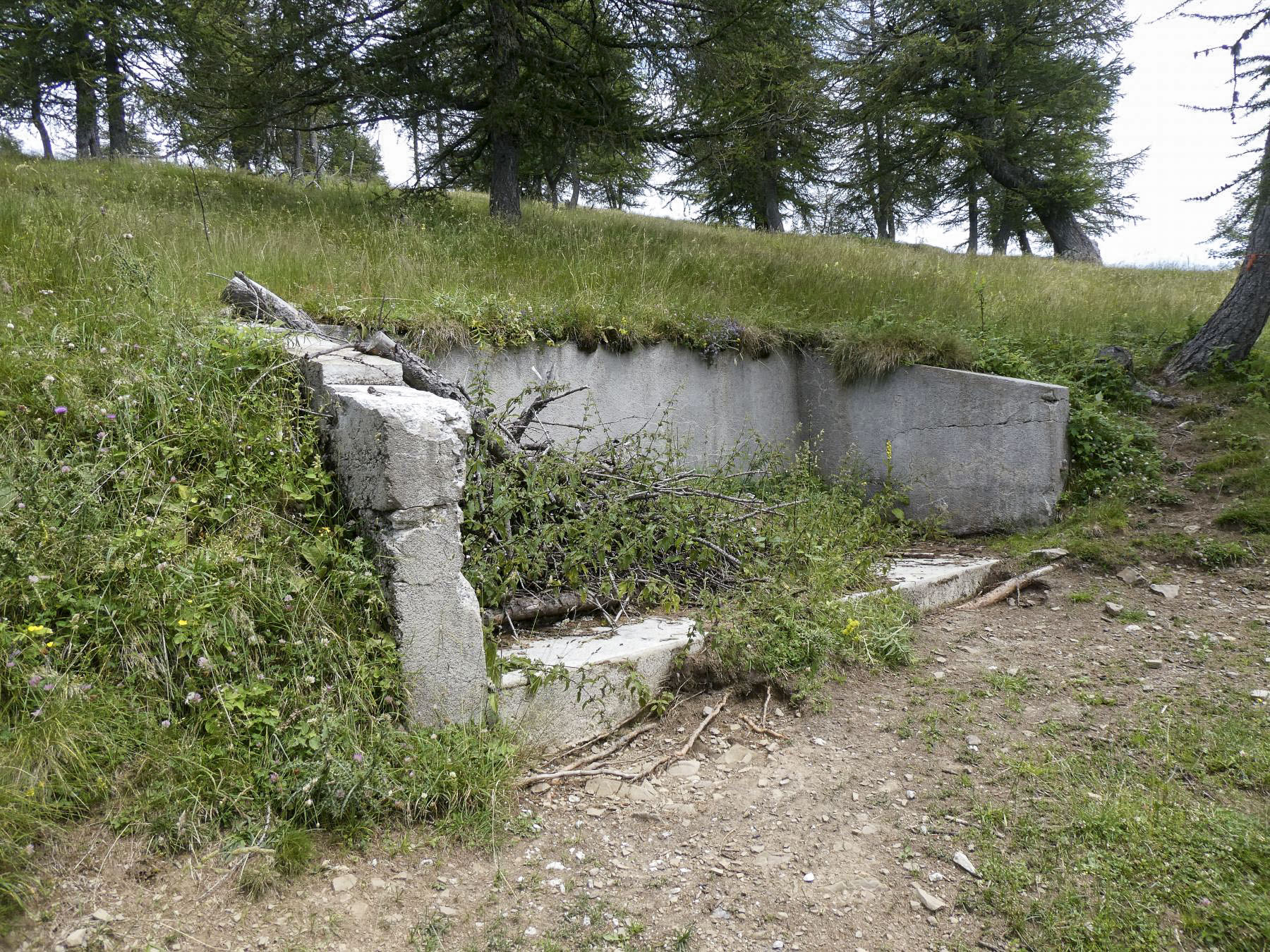 Ligne Maginot - GIAGIABELLA - (Position d'artillerie préparée) - 