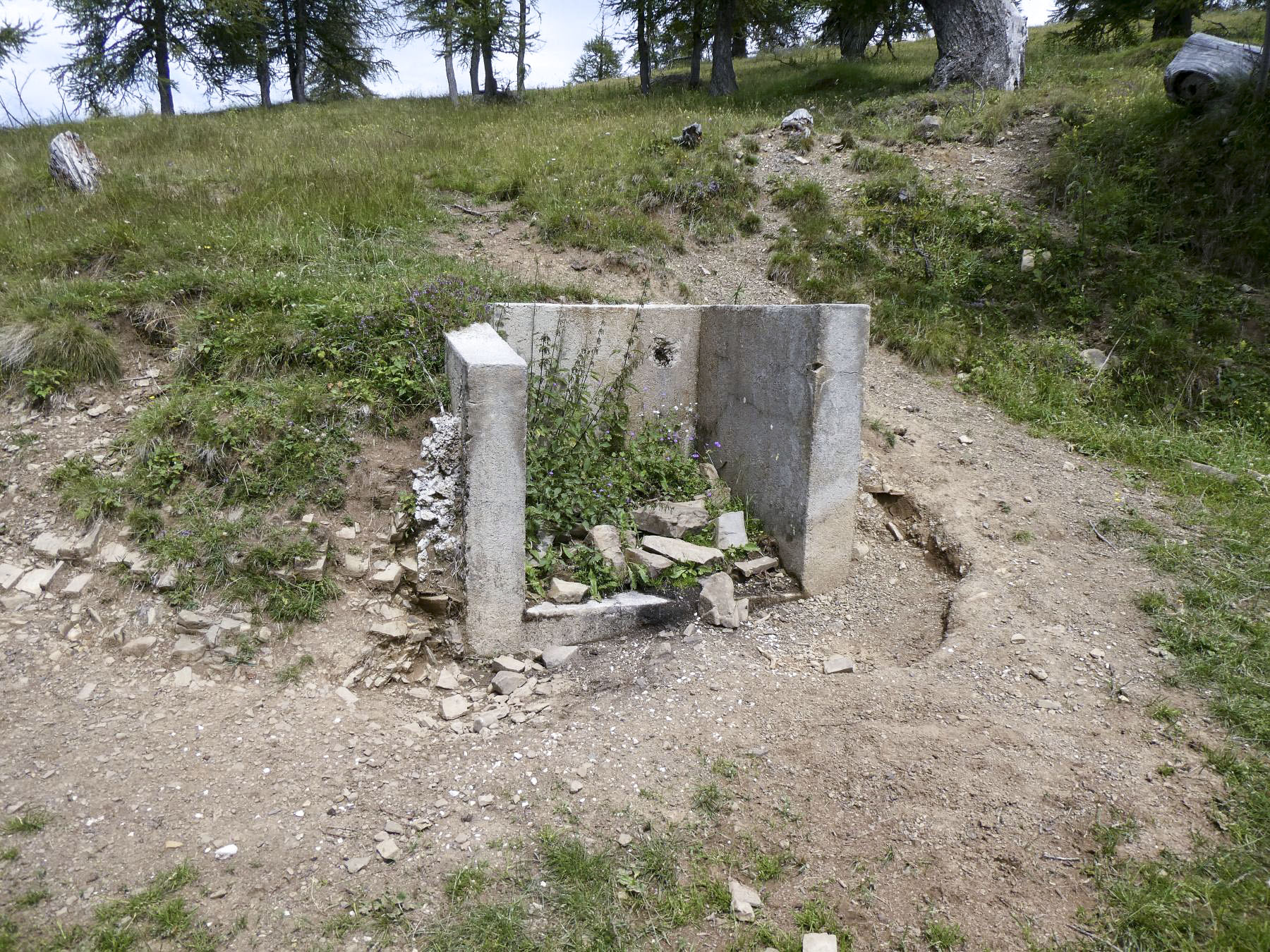 Ligne Maginot - GIAGIABELLA - (Position d'artillerie préparée) - 