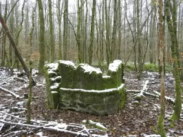 Ligne Maginot - REISWEG 4 - (Blockhaus pour arme infanterie) - La façade de tir.