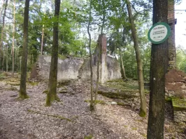 Ligne Maginot - BIESENBERG - (Casernement) - Les ruines du casernement dégagées par l'association AFVN