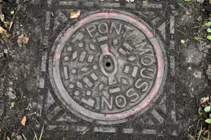 Ligne Maginot - VERLORENERBACH - (DMP - Dispositif de Mine Permanent) - Le couvercle d'un des fourneaux de mines