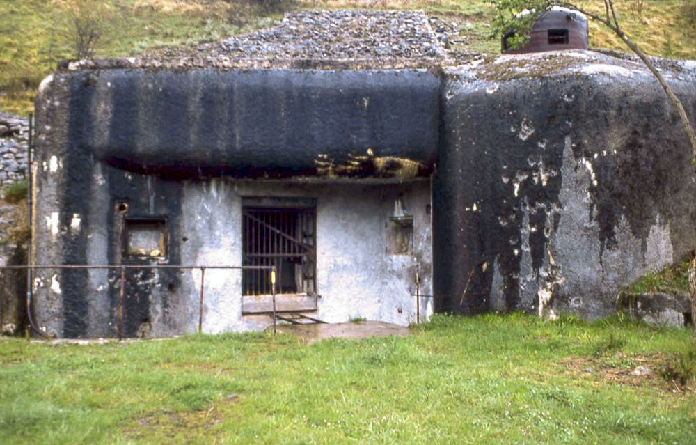 Ligne Maginot - COL DE BROUIS (CDB) - E01 - (Ouvrage d'infanterie) - Le bloc 1, avant les TAGS ...