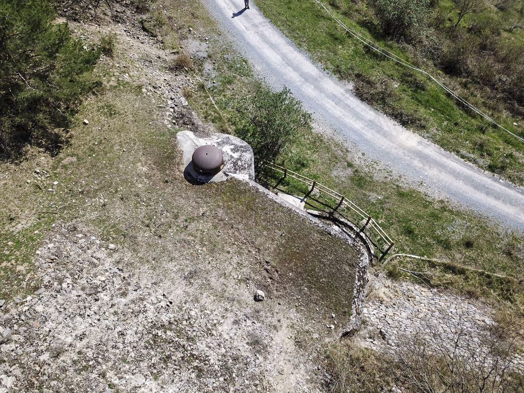 Ligne Maginot - COL DE BROUIS (CDB) - E01 - (Ouvrage d'infanterie) - Le bloc 1