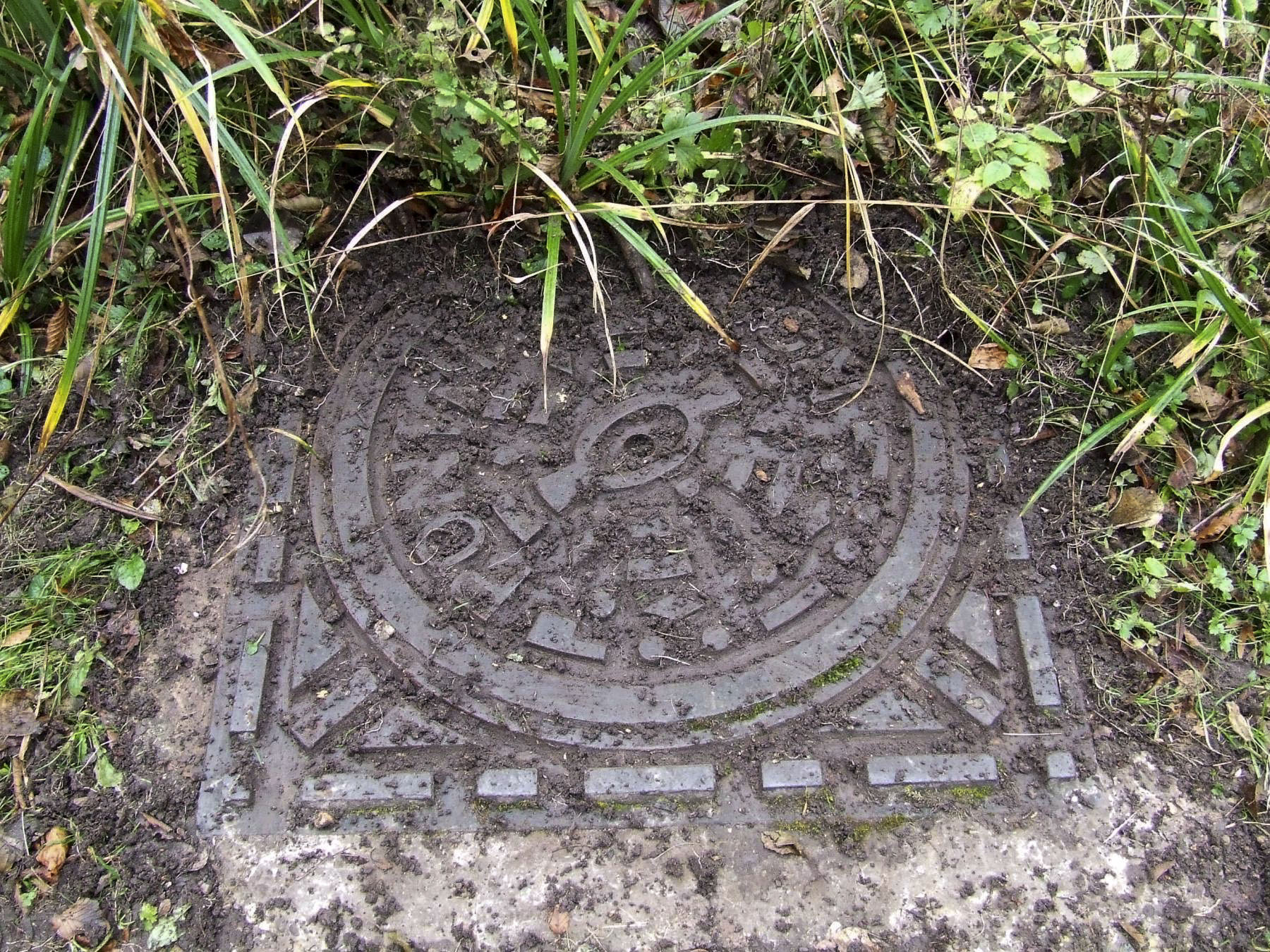 Ligne Maginot - VERLORENERBACH - (DMP - Dispositif de Mine Permanent) - Le couvercle d'un des fourneaux de mines