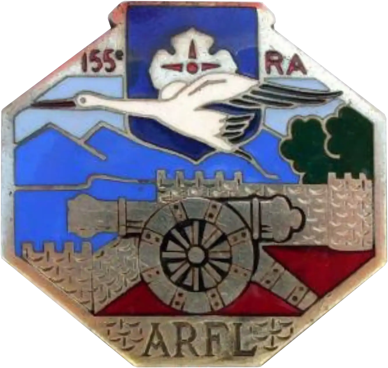 155° Régiment d'Artillerie de Position (RAP)  - ARFL