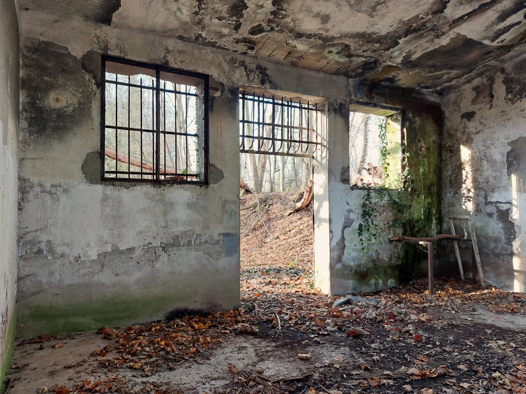 Ligne Maginot - SCHANZ - (Stand de tir) - Entrée de la casemate d'exercice