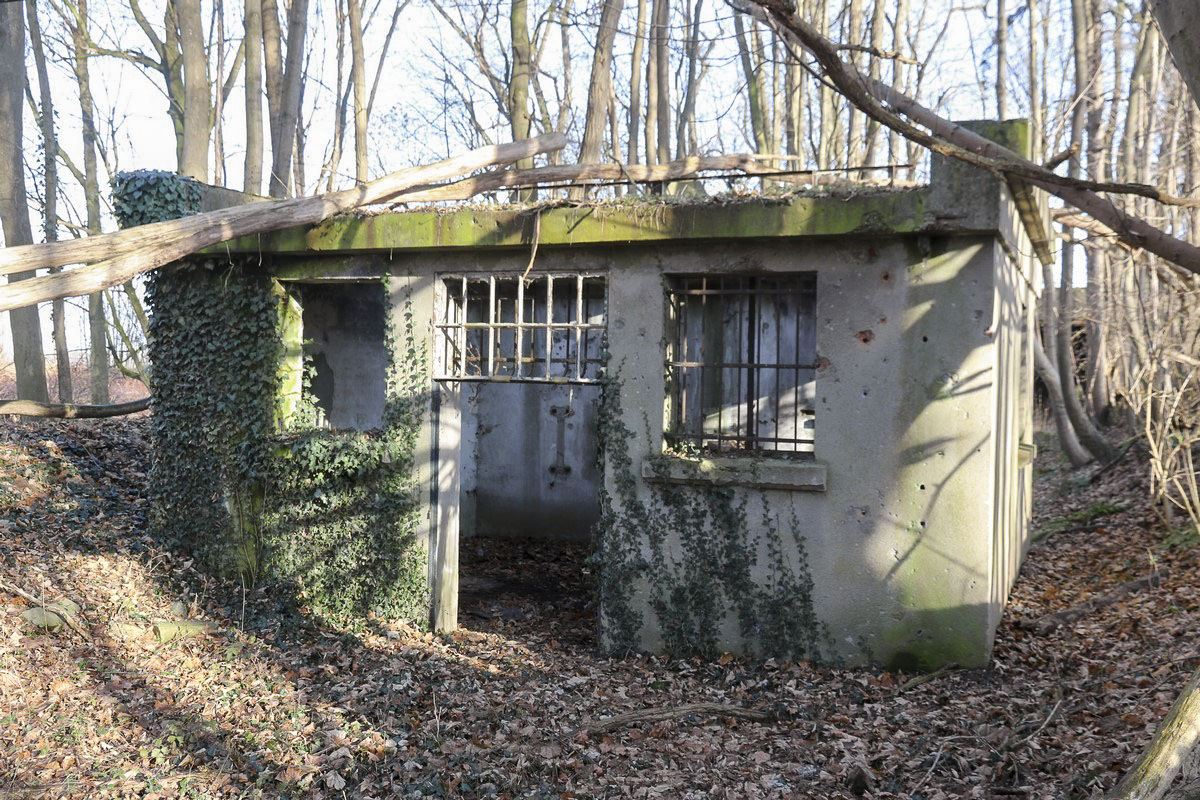 Ligne Maginot - SCHANZ - (Stand de tir) - Entrée de la casemate d'exercice