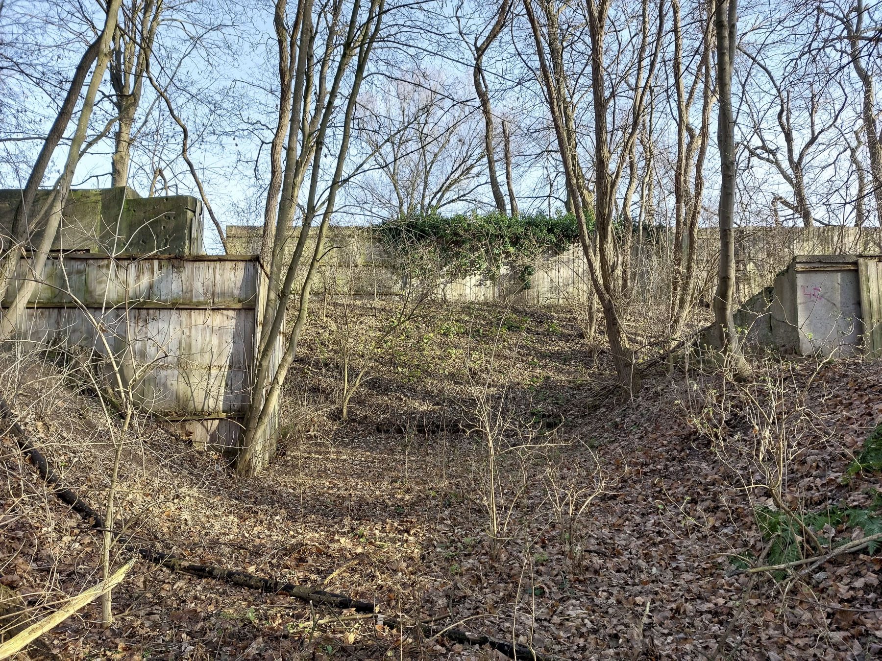 Ligne Maginot - SCHANZ - (Stand de tir) - Ligne de cibles de la troisième travée, pour le tir au fusil ou mitrailleuse