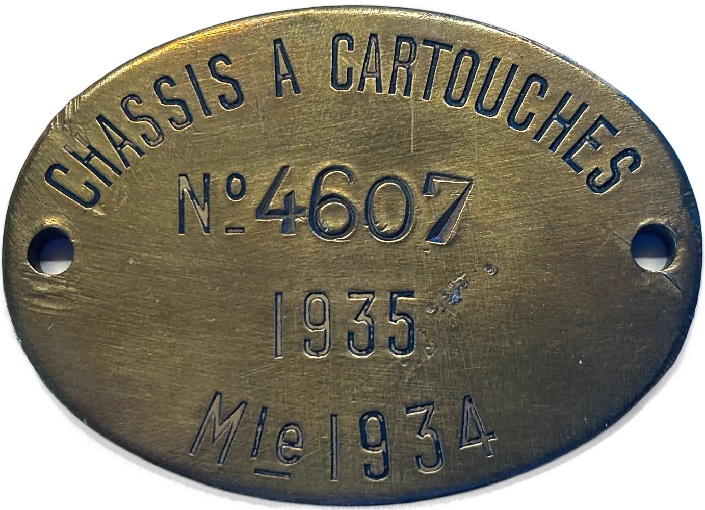 Châssis à cartouches modèle 1934