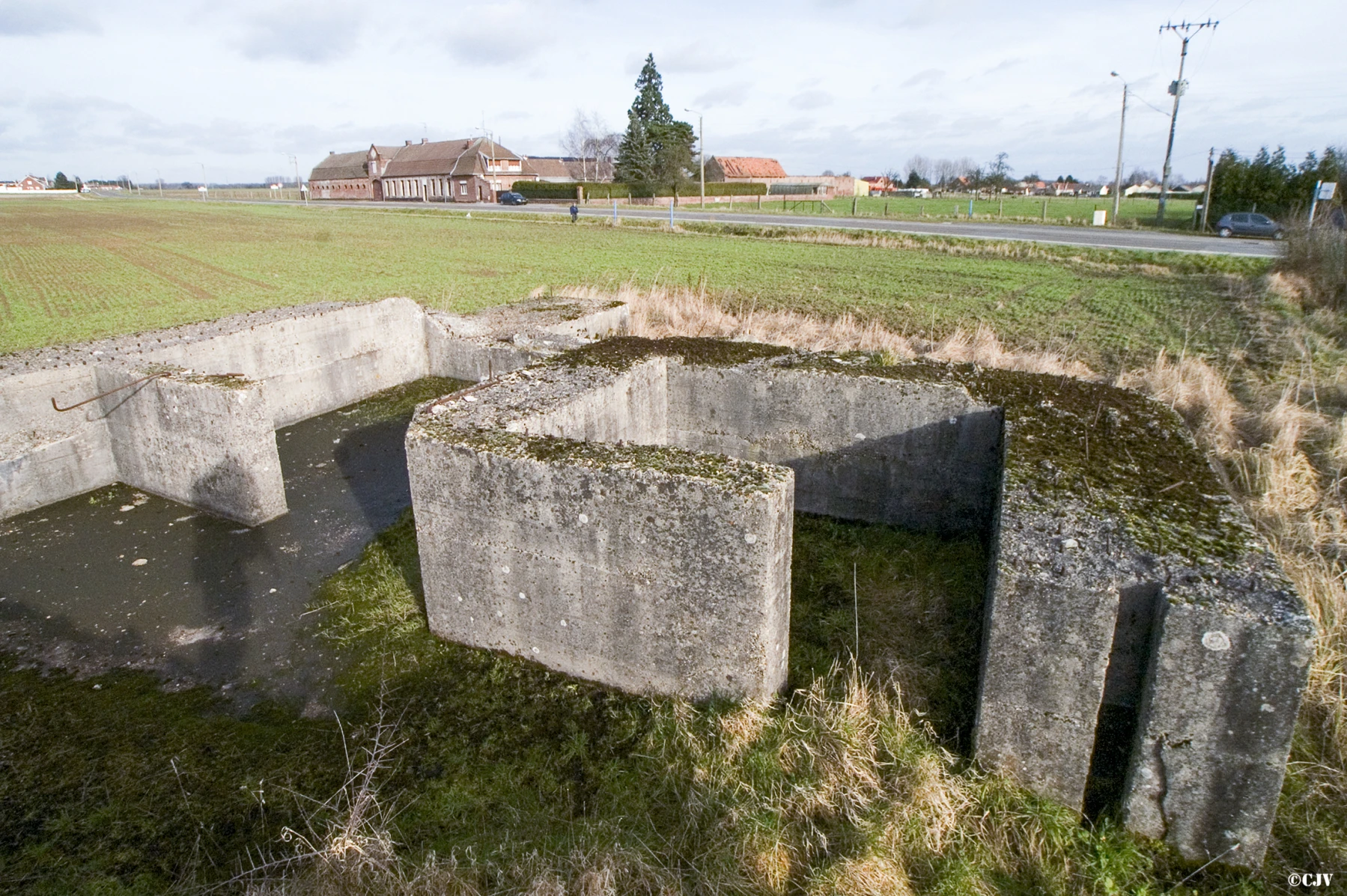 Ligne Maginot - BEF 65 - ROUTE DE FAUMONT OUEST - (Blockhaus pour canon) - 