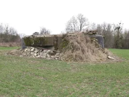 Ligne Maginot - WEIDESHEIM 1 - (Blockhaus pour arme infanterie) - La façade de tir Nord.