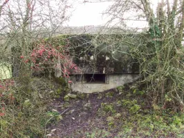 Ligne Maginot - GARE DE KALHAUSEN 3 - (Blockhaus pour arme infanterie) - La deuxième façade de tir.