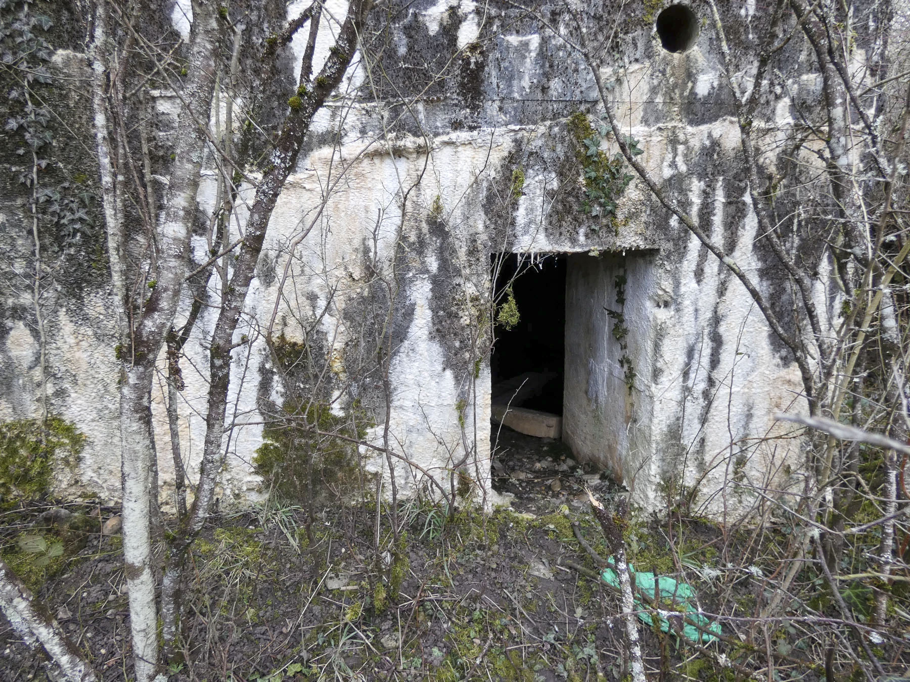 Ligne Maginot - EICHELFELD - (Blockhaus pour arme infanterie) - L'entrée du blockhaus.