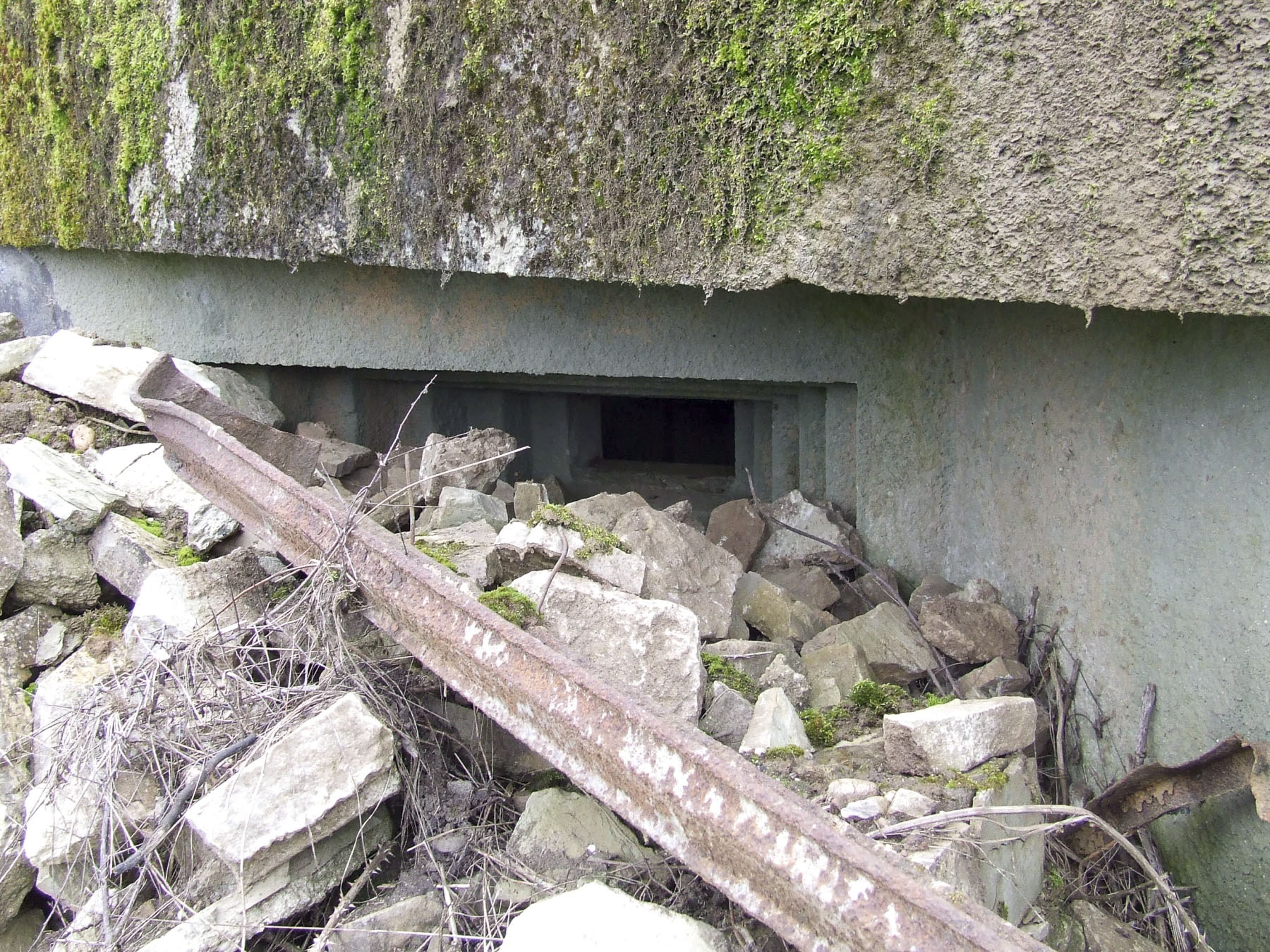 Ligne Maginot - WEIDESHEIM 1 - (Blockhaus pour arme infanterie) - L'embrasure Nord.