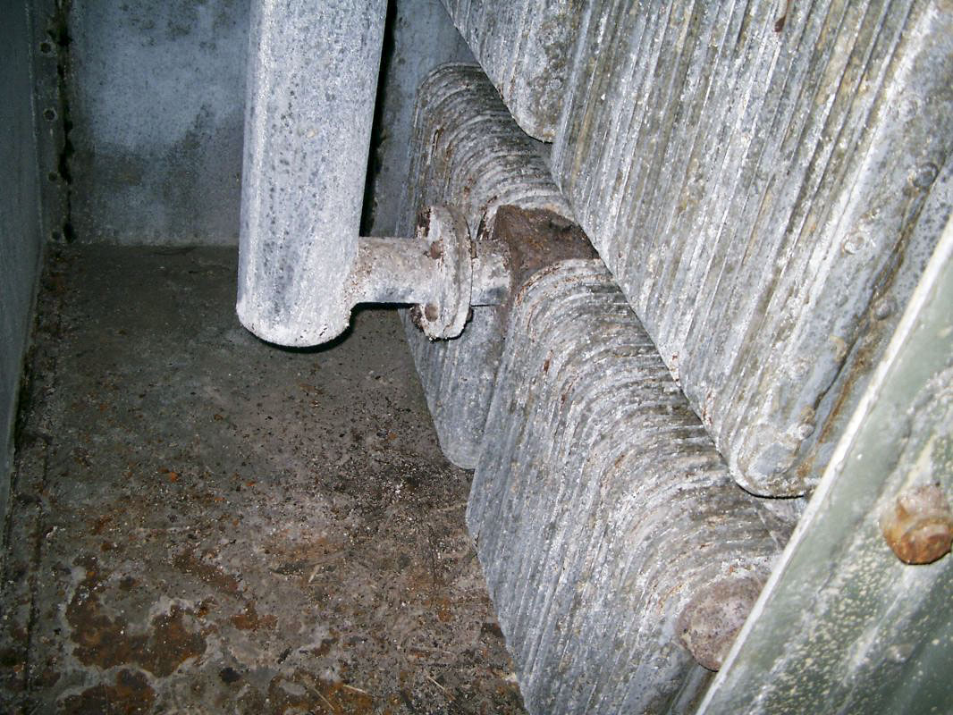 Ligne Maginot - EH Galgenberg - Aérorefroidisseur - Détail des tubes.