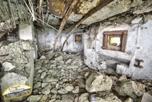 Ligne Maginot - 38/3 - BALTZENHEIM - (Casemate d'infanterie - Double) - L'ampleur des destructions intérieures