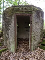 Ligne Maginot - FM68 - VERRERIE 1 - (Blockhaus pour arme infanterie) - Vue de l'entrée