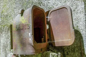 Ligne Maginot - BOIS DE KANFEN EST - C43 - (Casemate d'infanterie - Simple) - Niche blindée du projecteur