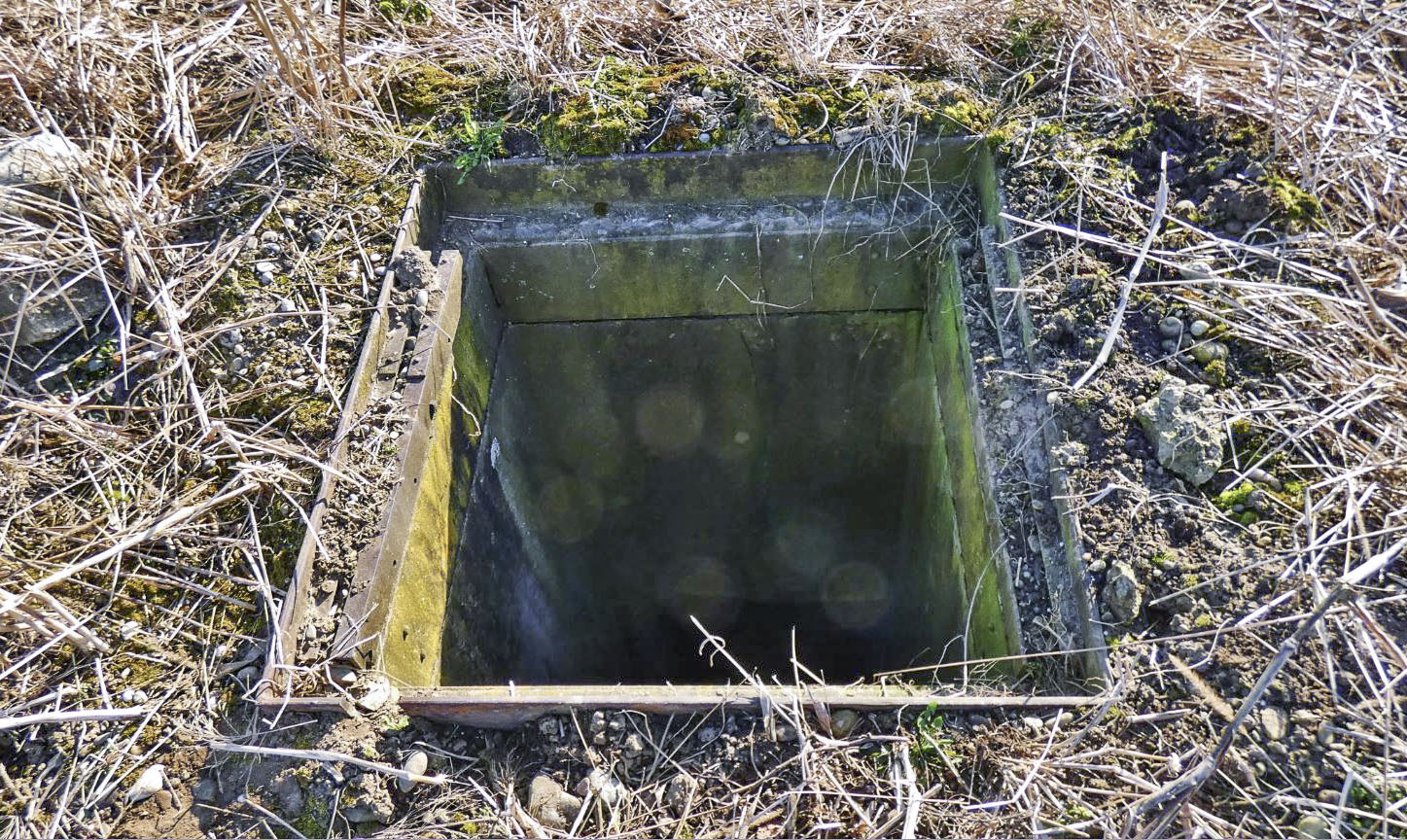 Ligne Maginot - C - (Chambre de coupure - Avec central) - L'entrée, au niveau sol