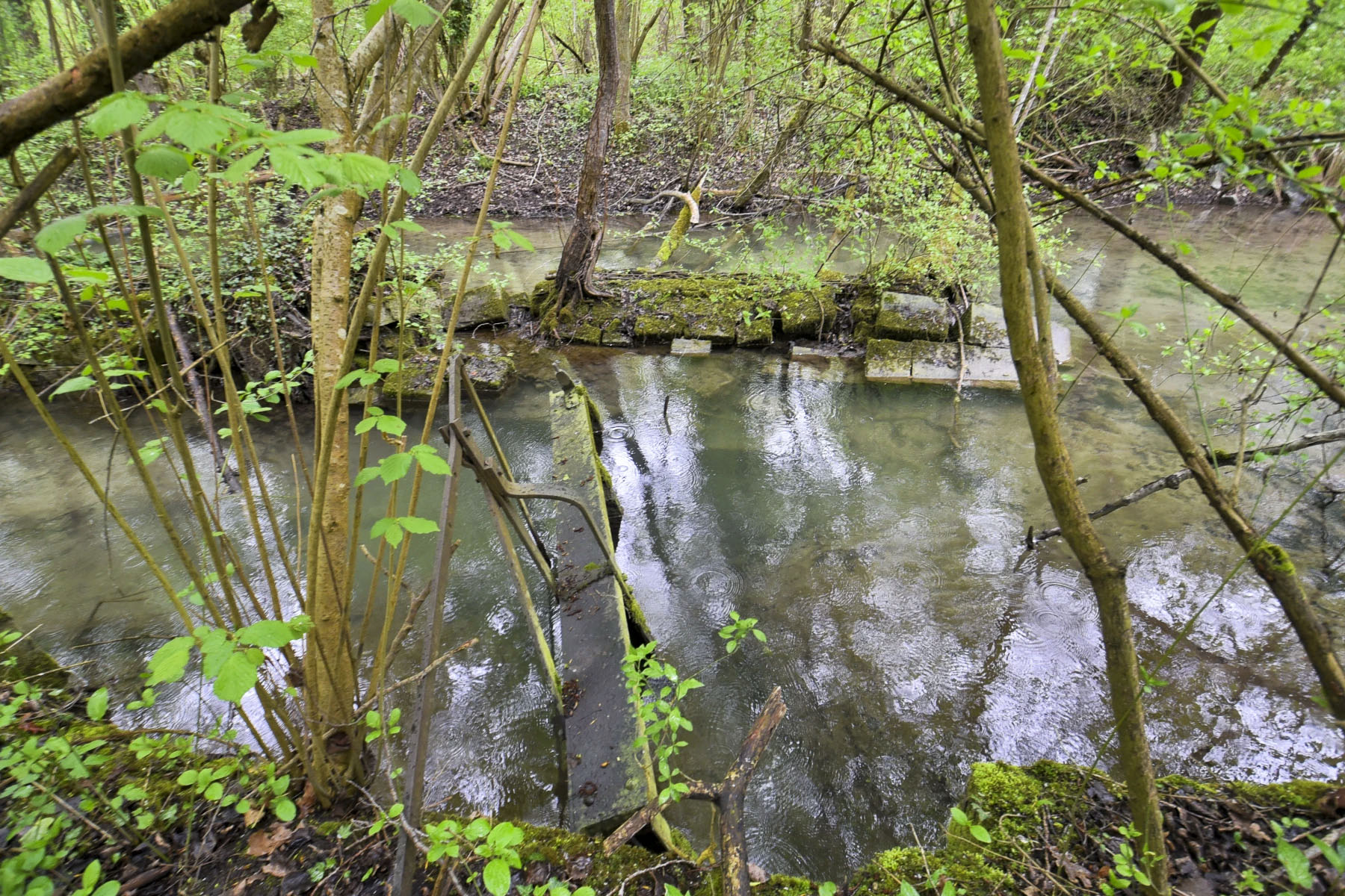 Ligne Maginot - SOMMERLEY - (Inondation défensive) - Ecluse