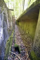 Ligne Maginot - MARKBACH - (Stand de tir) - Dans la tranchée, l'abri des marqueurs