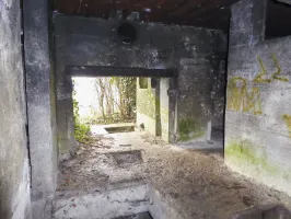 Ligne Maginot - CEZF-1 - CROIX SAINT HUBERT - (Blockhaus lourd type STG / STG-FCR - Double) - Les entrées